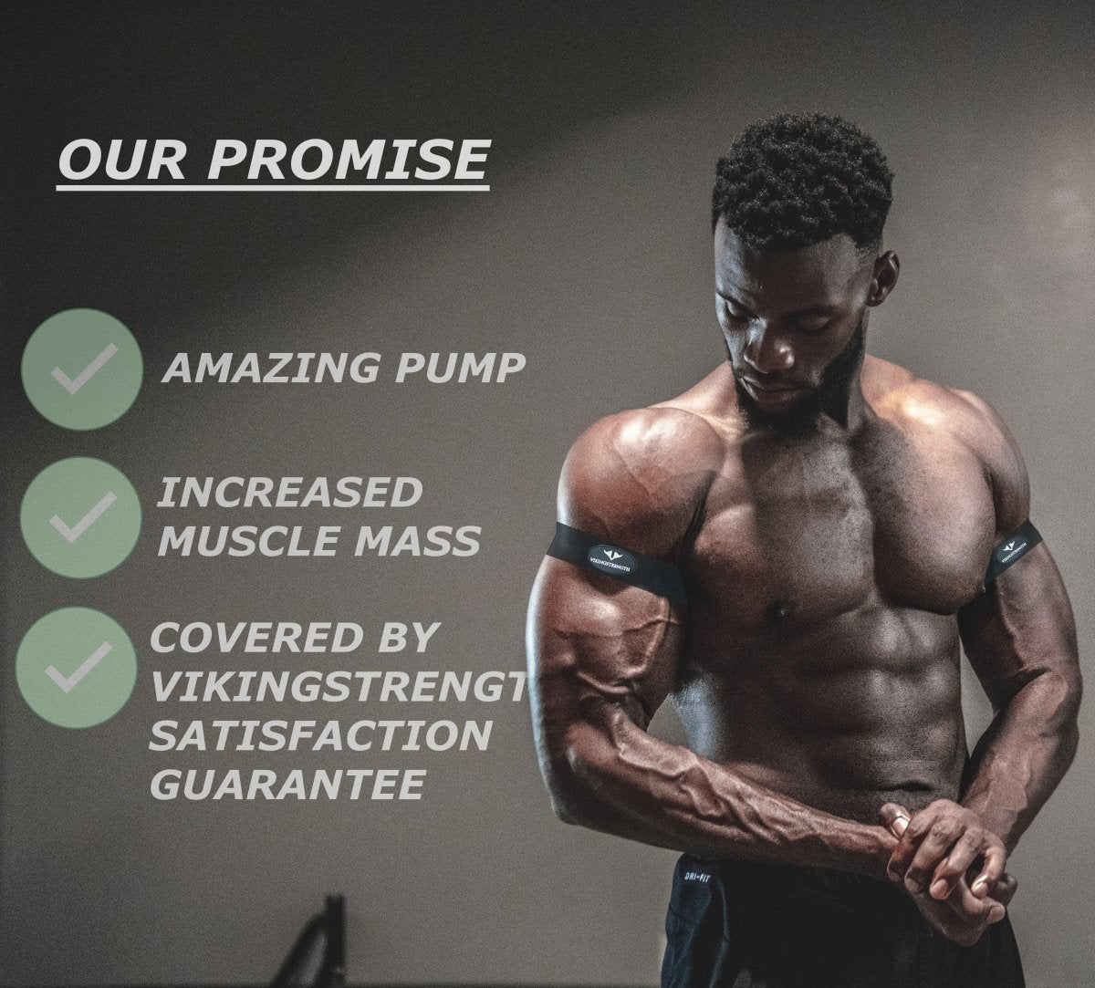 Okklusjonsbånd (4-pack) - Vikingstrength Norge